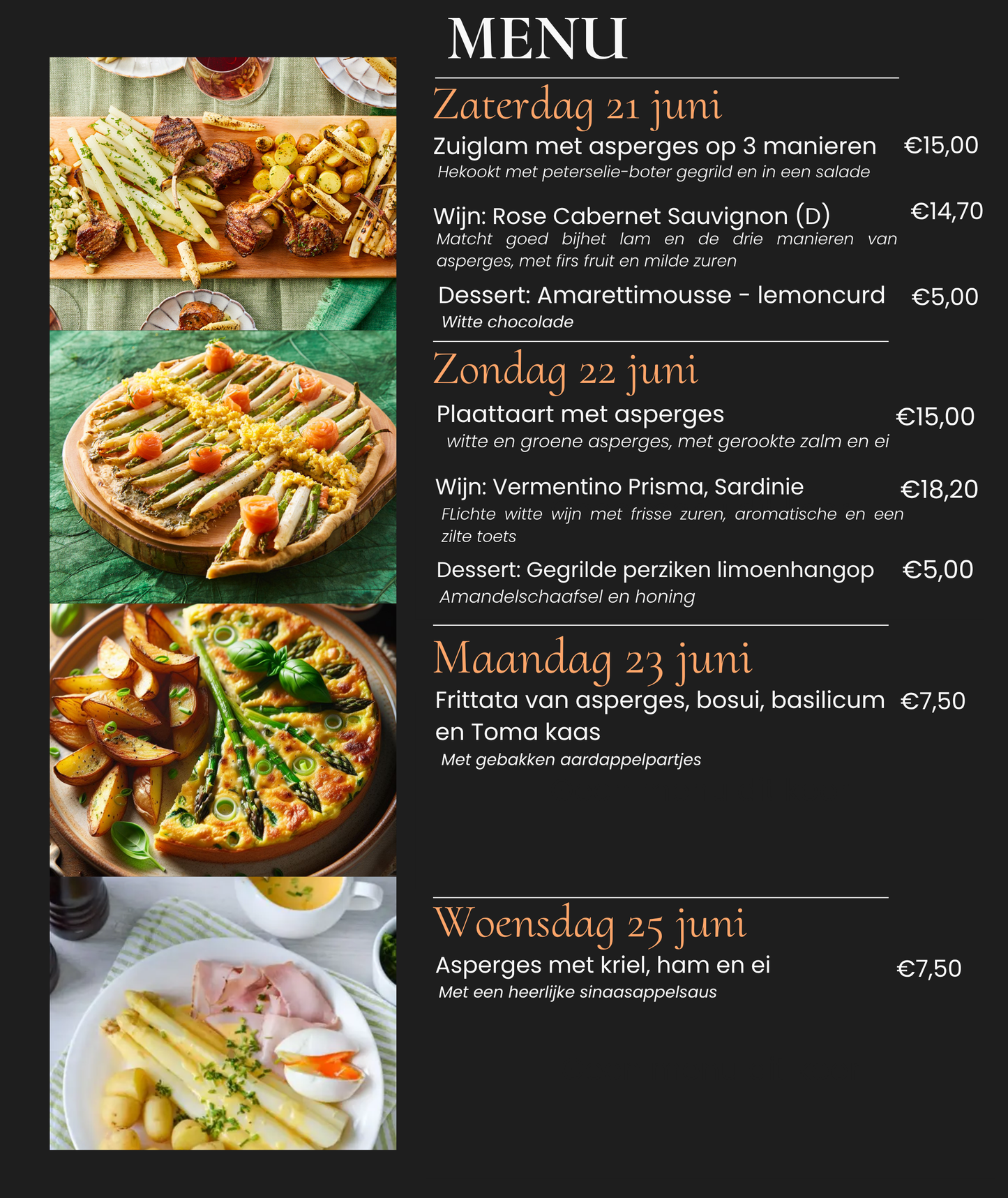 Doordeweekse maaltijd - afhalen